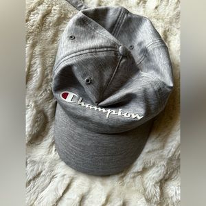 💓 Champion gray hat workout